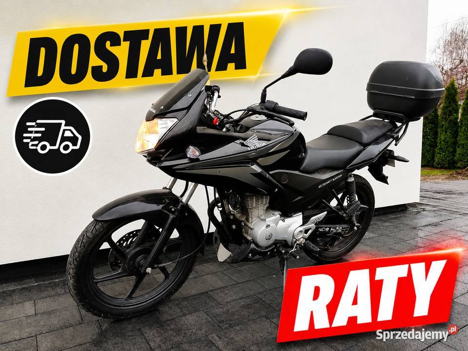 HONDA CB 125 F Motocykl 2010 R Niski Przebieg 7807km