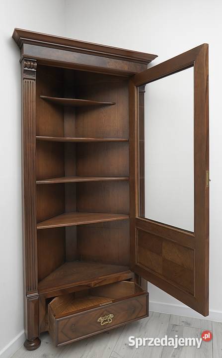 Antyk francuska biblioteka narożna renowacji Jerka sprzedam