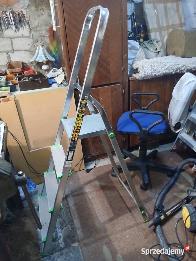 Drabina aluminiowa 4 stopniowa Łódź