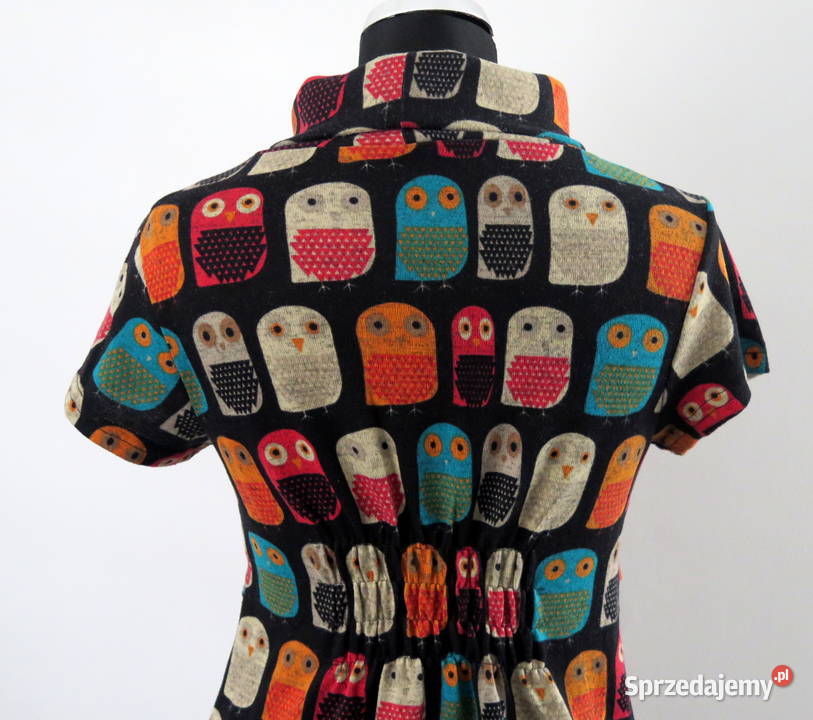 Oryginalna tunika w sowy Forever r S 36 Moda i Styl Komorniki sprzedam