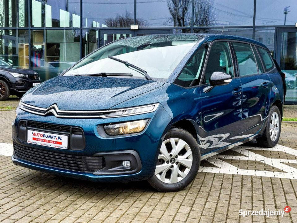 Citroen C4 SpaceTourer 2021r FV23 7 MIEJSC HAK automatyczna Kraków sprzedam
