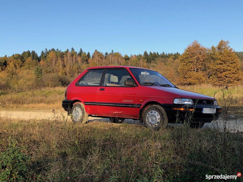 Subaru JUSTY kad1 4x4 10 Oryginał Justy