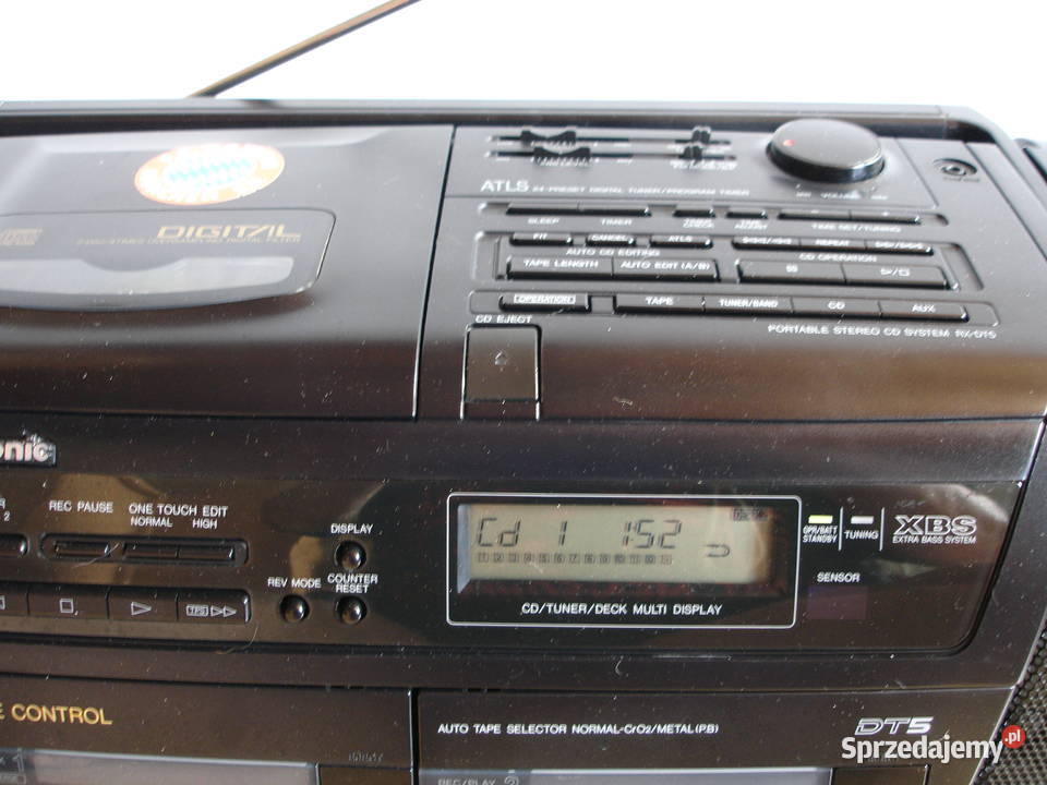 FRadiomagnetofon PANASONIC RXDT5 PILOT Zielona Góra