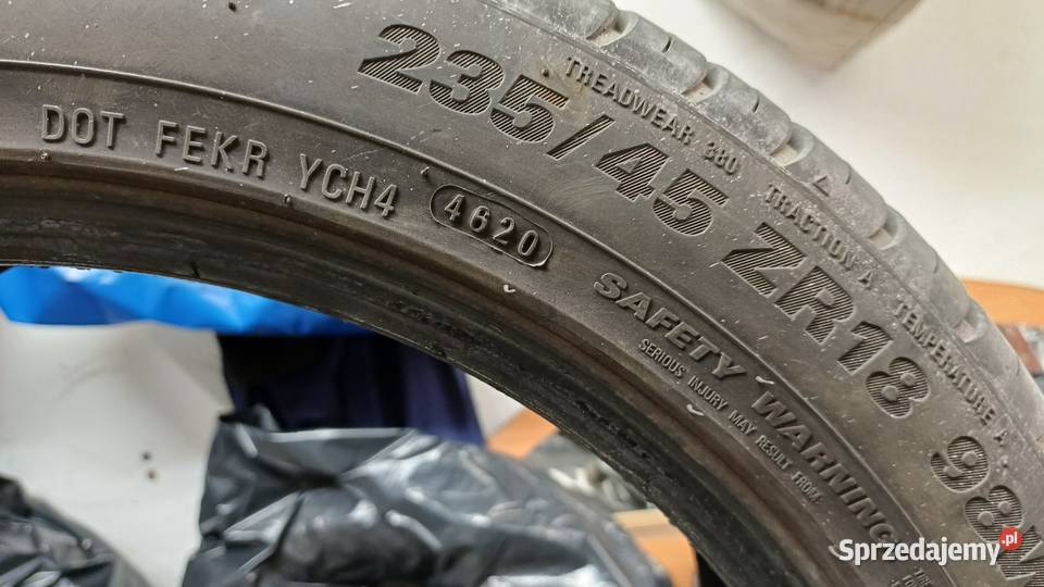 Opony letnie kumho 235 45 18