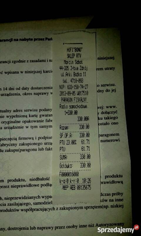 Radio Samochodowe KENWOOD KMM357SD Jastrzębie-Zdrój