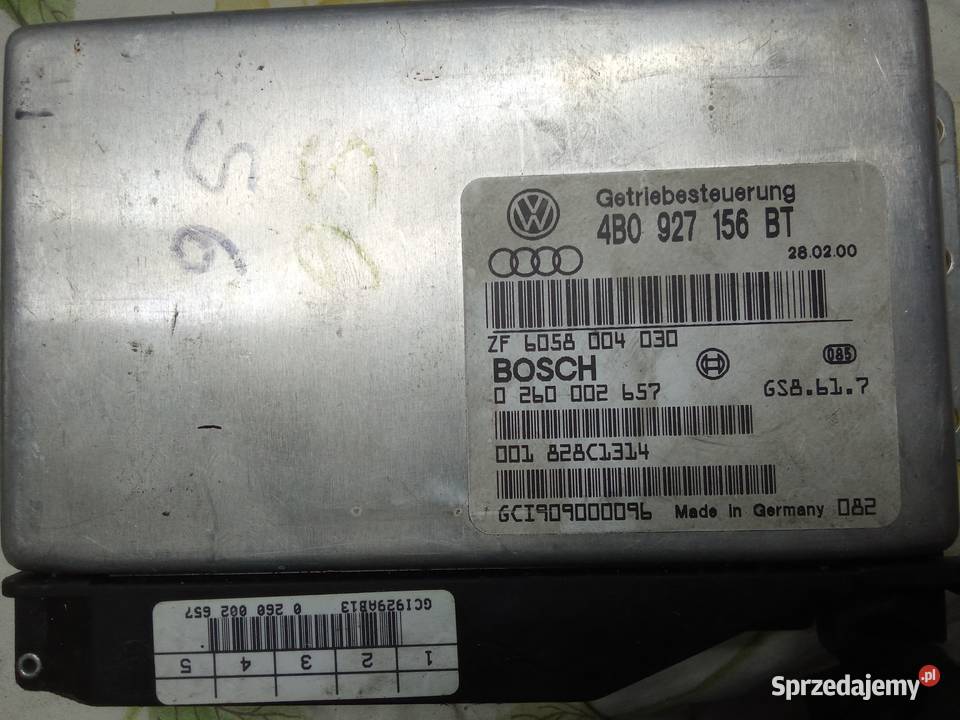 Audi S6 C5 sterowniki moduł skrzyni biegów Nowe Miasto Lubawskie