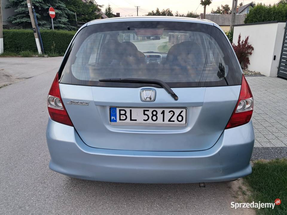 Honda Jazz 12 sprawna klima stan bez rdzy Końskie