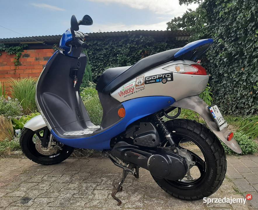 Zadbany skuter Peugeot Vivacity 50 2t 2002r 1wł Tuczno
