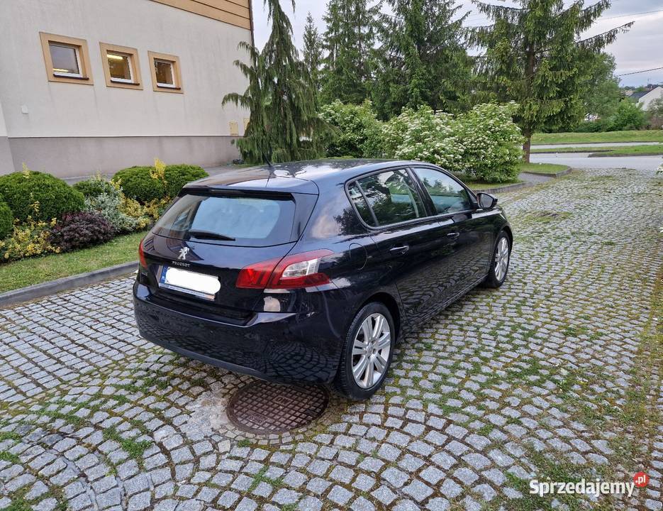 Peugeot 308 2014r 16Hdi 92 Klimatronik Alufelgi 4/5 małopolskie Ryglice