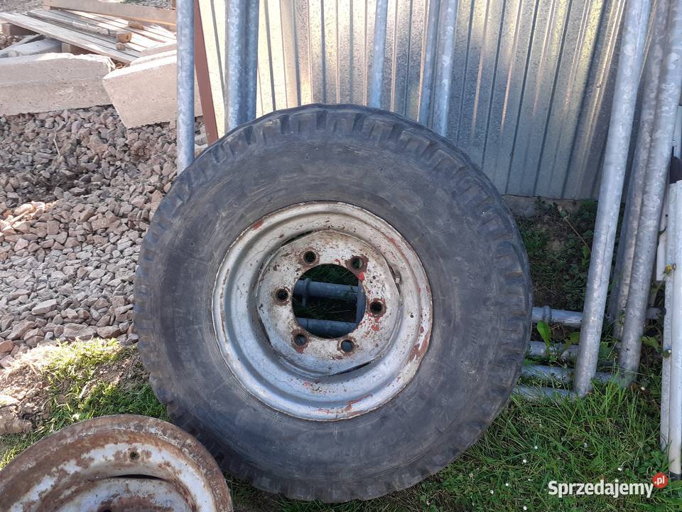 Koła balonowe do przyczepy rozrzutnika D 47 D 46 nieuszkodzony małopolskie Kalwaria Zebrzydowska sprzedam