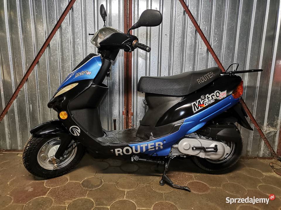 Router skuter motorower Warlubie