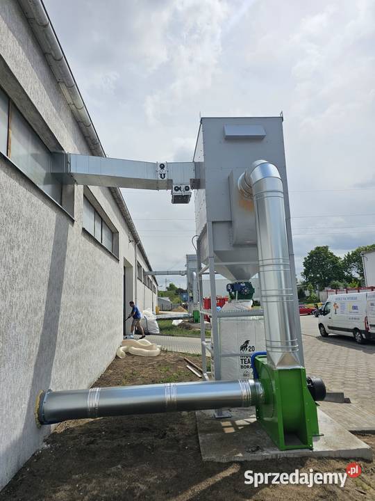 System odciągu trocin do stolarni producent Solec Kujawski sprzedam