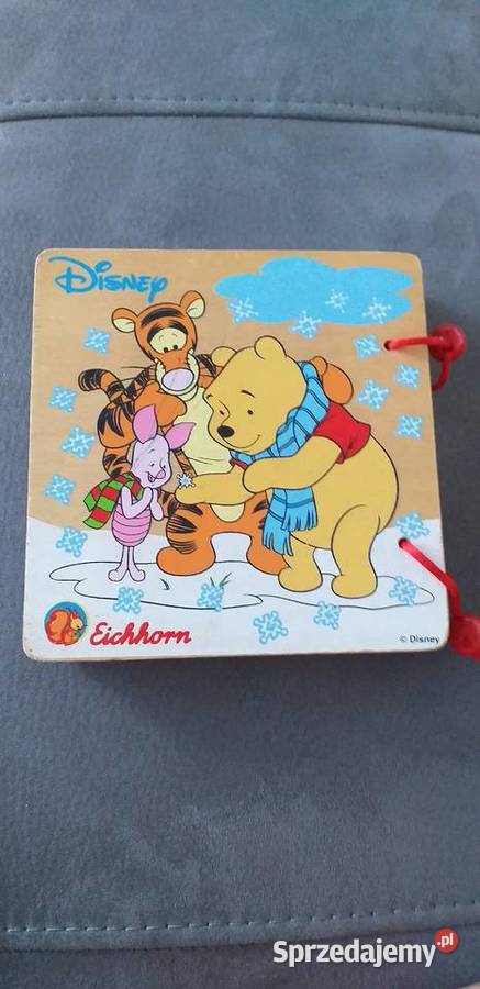 Drewniana książka Kubuś Puchatek Legionowo