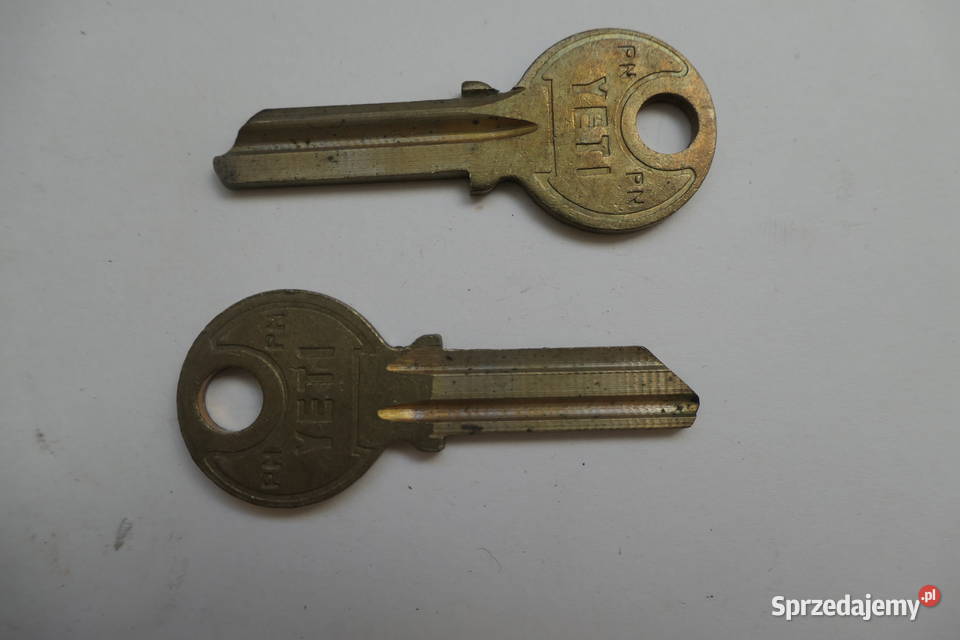 Oryginalne klucze surowe YETI FANA ALFA z czasów