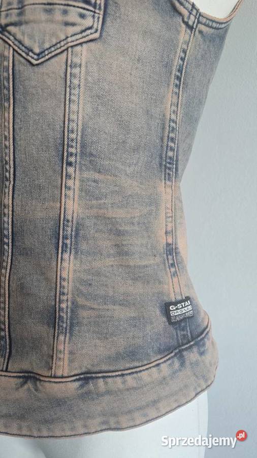 Kamizelka jeansowa firmy G Star Raw Nowa z metką Będzin