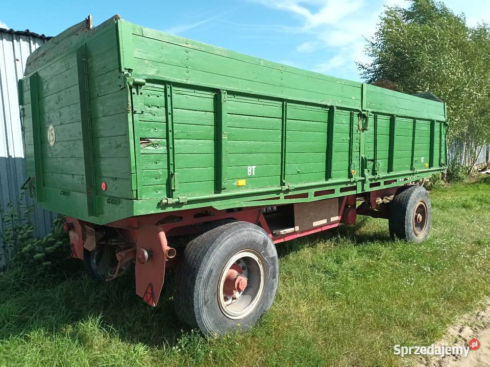 Przyczepa sztywna 16 ton Koła TIR 6m Solidna do Starogard Gdański