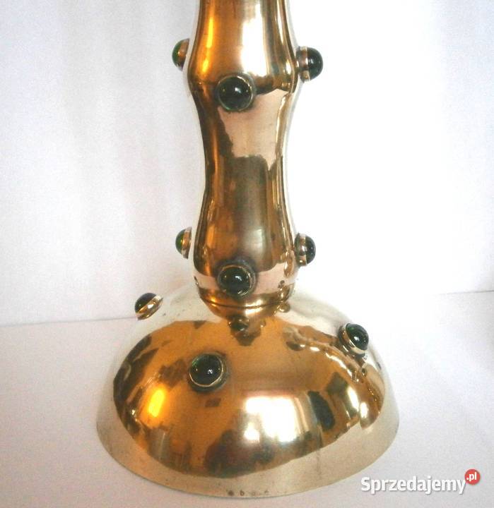 Indyjski świecznik mosiężny Szczytno