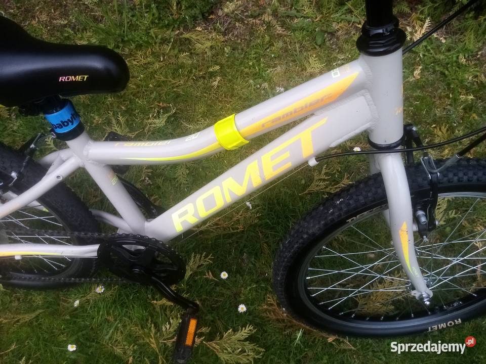 Romet 20c Rambler alu rama górski dziecka rower Rowery i akcesoria podkarpackie Rzeszów