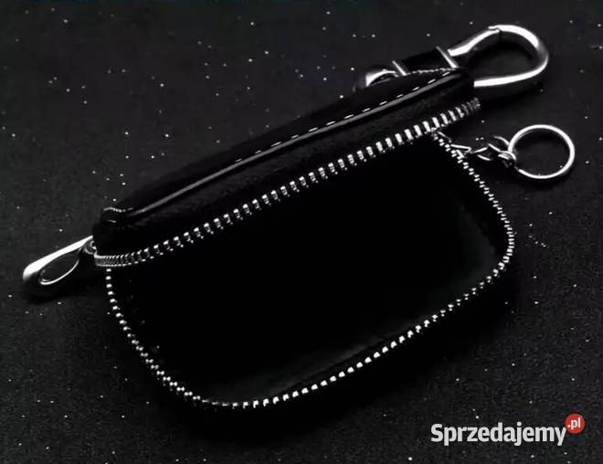 SKODA BRELOK ETUI NA KLUCZYKI SKÓRA CHROM Gadgety motoryzacyjne świętokrzyskie