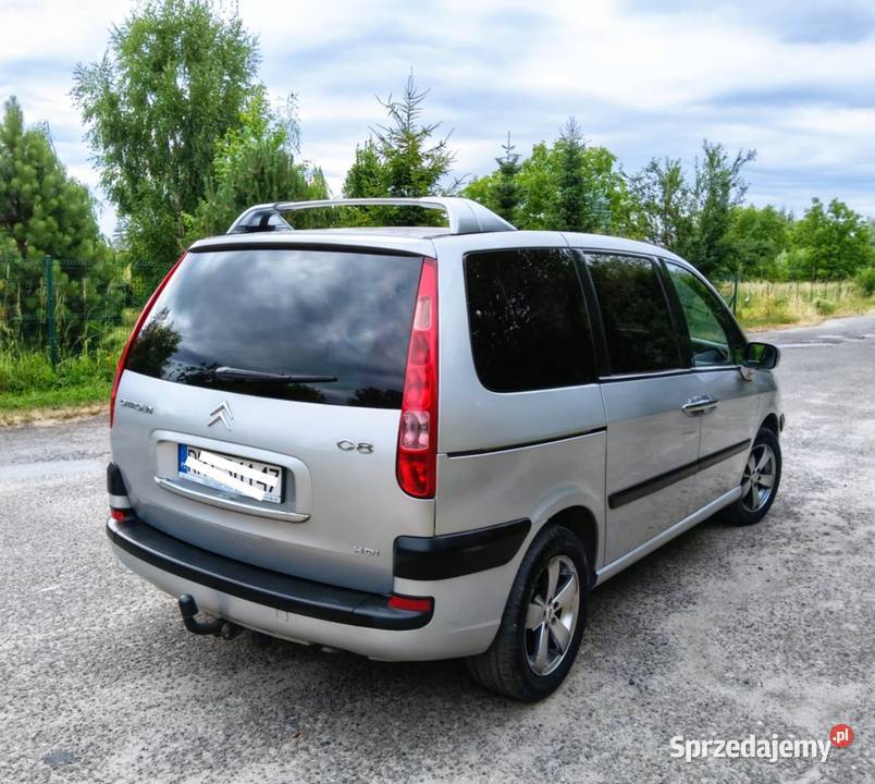 Ładny nie zgnity Citroen C8 20 diesel 109 czujnik deszczu C8 Domaradz sprzedam
