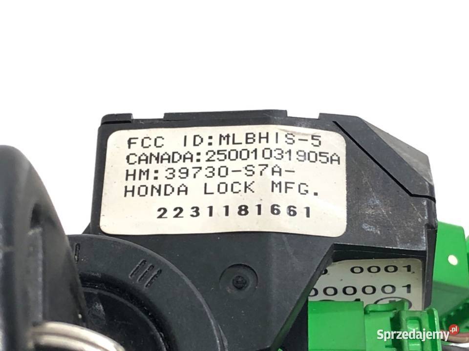 STACYJKA HONDA CIVIC VII 14 90 0006 KLUCZYK Stacyjki i kluczyki