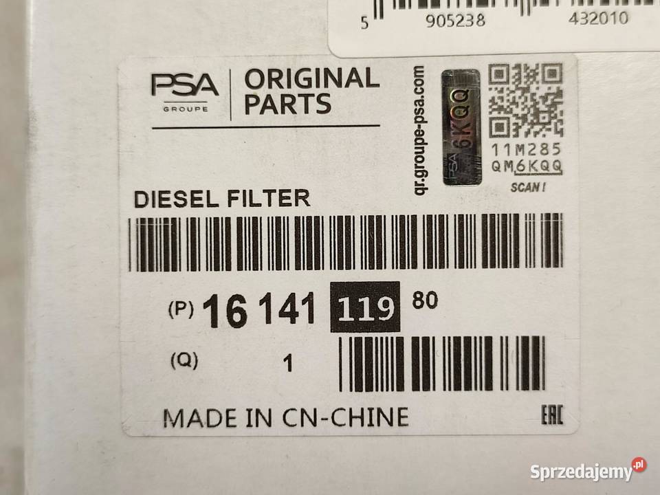 FILTR PALIWA CITOREN PEUGEOT JUMPER BOXER 20