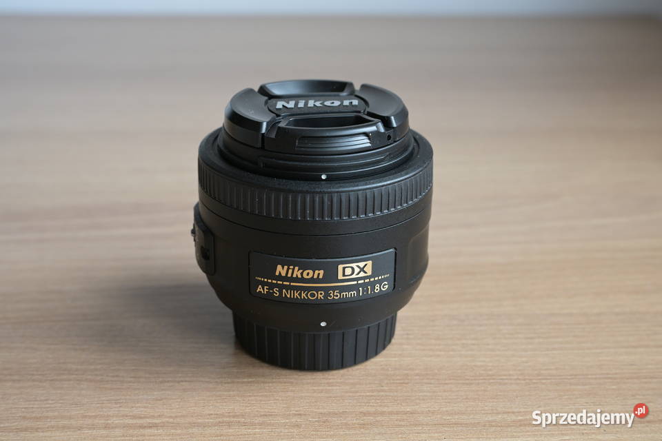 Obiektyw Nikon Nikkor DX 35 mm AFS 18G stan lubelskie Zwierzyniec