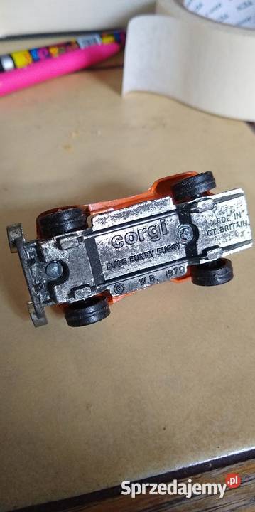 Autko z 1979 roku Corgi Juniors buggy Bunny Modelarstwo Bydgoszcz