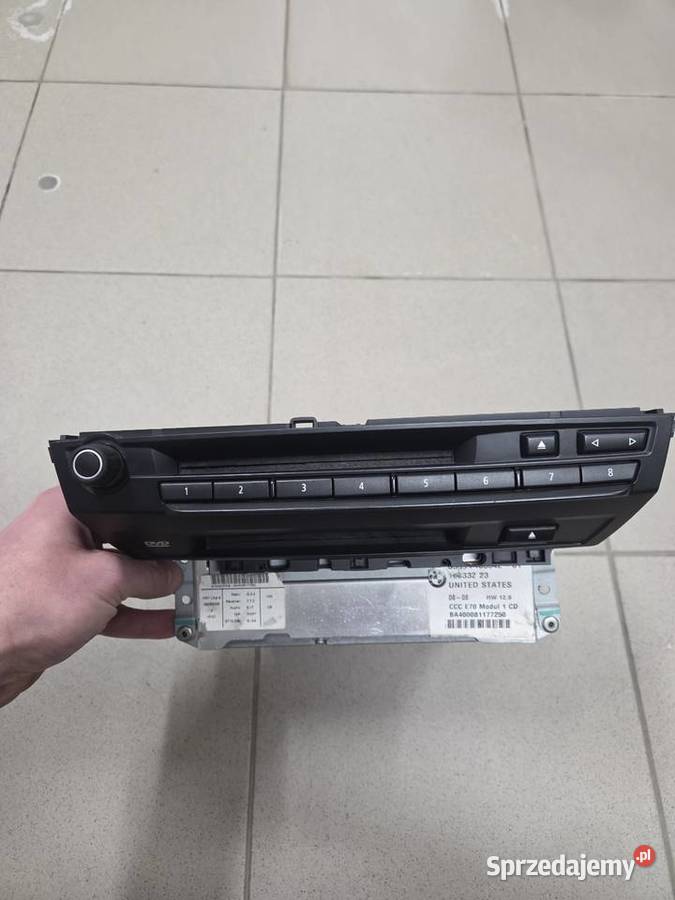 Radio DVD czytnik nawigacji BMW X6 X5 E70 E71