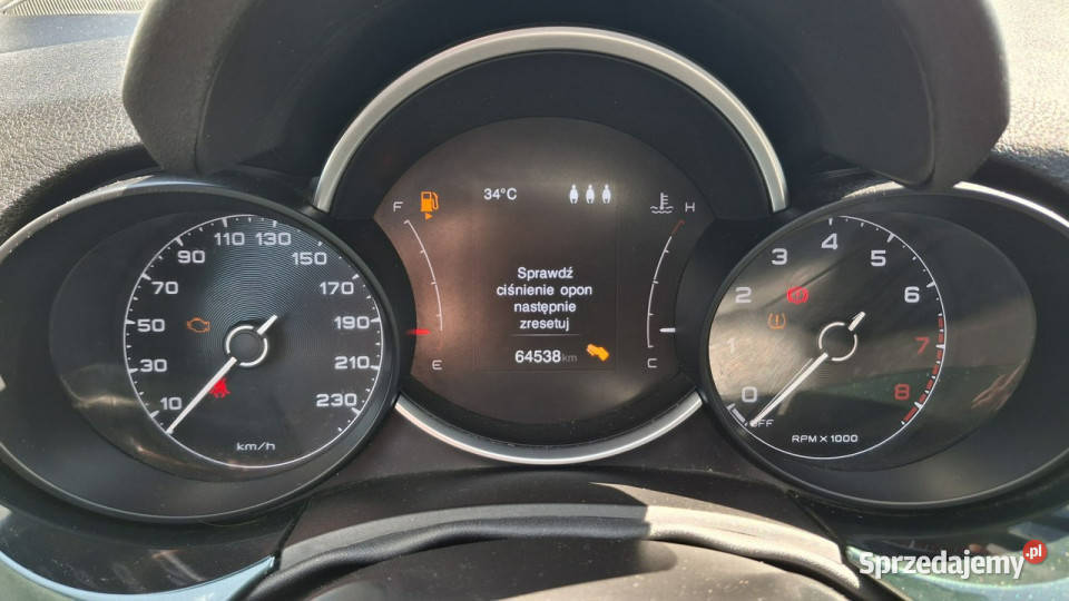 Fiat 500x 10 GSE 120 CITY Cross Seria 3 POLSKA centralny zamek Ostrołęka