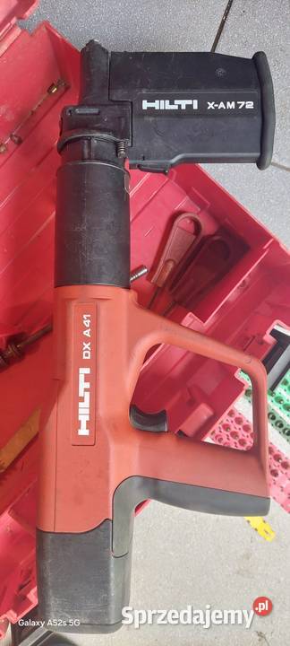 gwoździarka HILTI DX A41 osadzak prochowy taśmy łódzkie Łódź