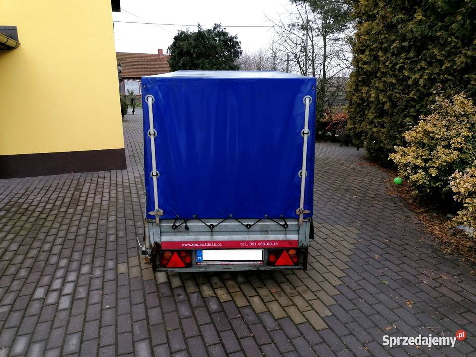 Przyczepka ZPCŚWIDNIK Plandeka Zarejestrowana