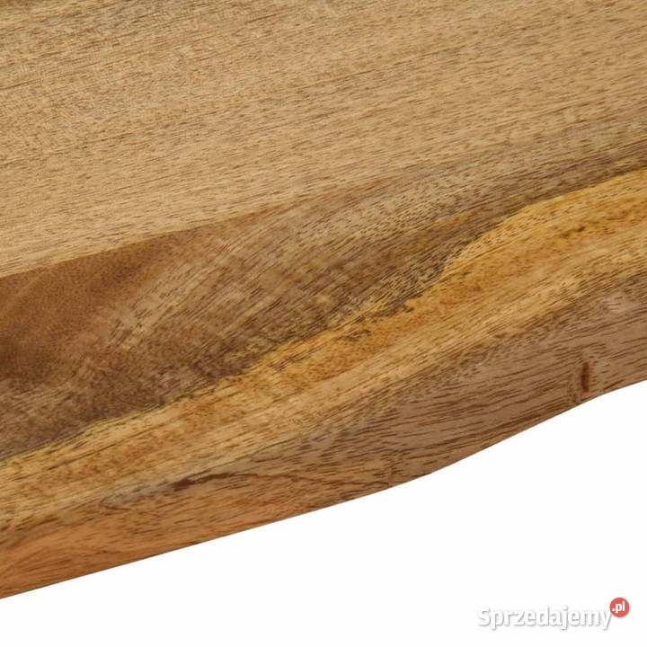 Blat stołu 90x80x25 naturalna krawędź lite Warszawa