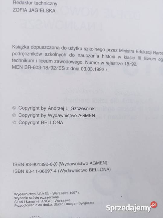 Historia unikatowy egzemplarz księgarnia Praga Rok wydania 1995 Warszawa sprzedam