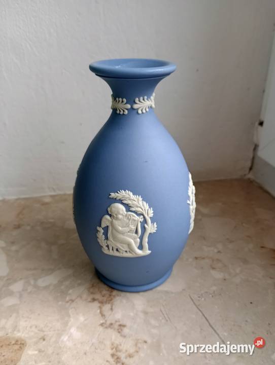 Wazon biskwitowy jaspis Wedgwood Biłgoraj