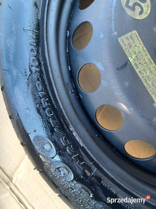 Koło dojazdowe Audi A4 B8 12570 R19 8K0601027D Gostynin