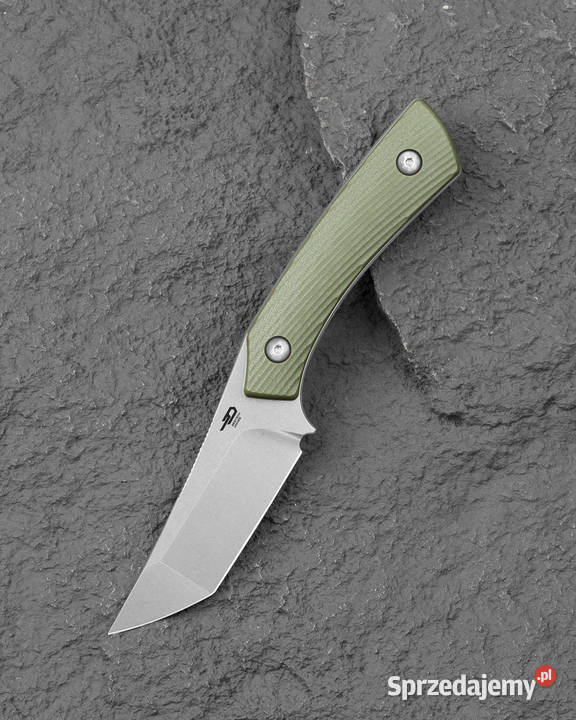 Nóż Bestech Step Green G10 Stonewashed D2 by Warszawa