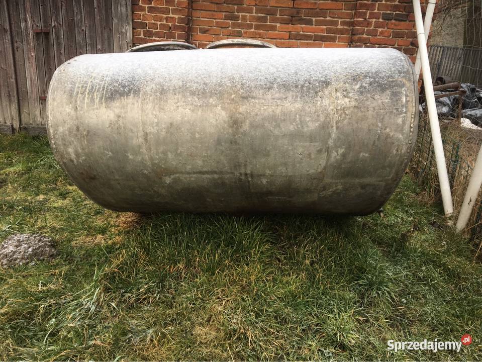 Zbiornik aluminiowy 2000l opolskie Kobylno sprzedam