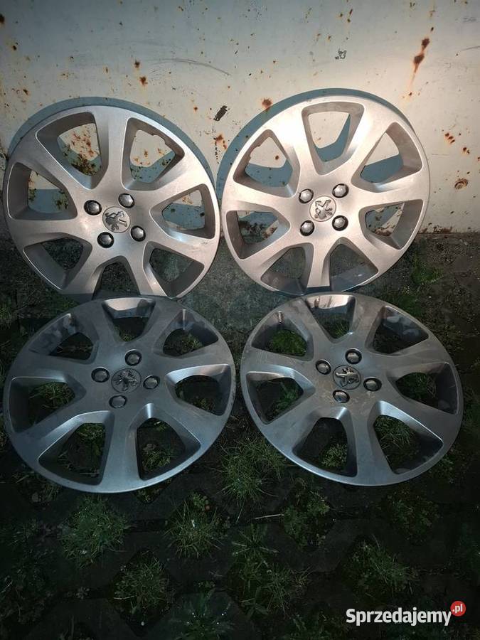 Oryginalne kołpaki Peugeot 17 komplet