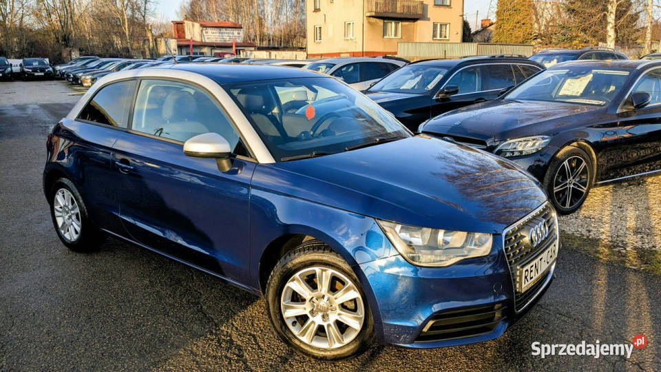 Audi A1 3drzwiowe 12i86OPŁACONY niebieski Częstochowa