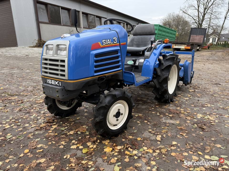 Japoński traktorek iseki sial 3 diesel 4x4 z Olecko