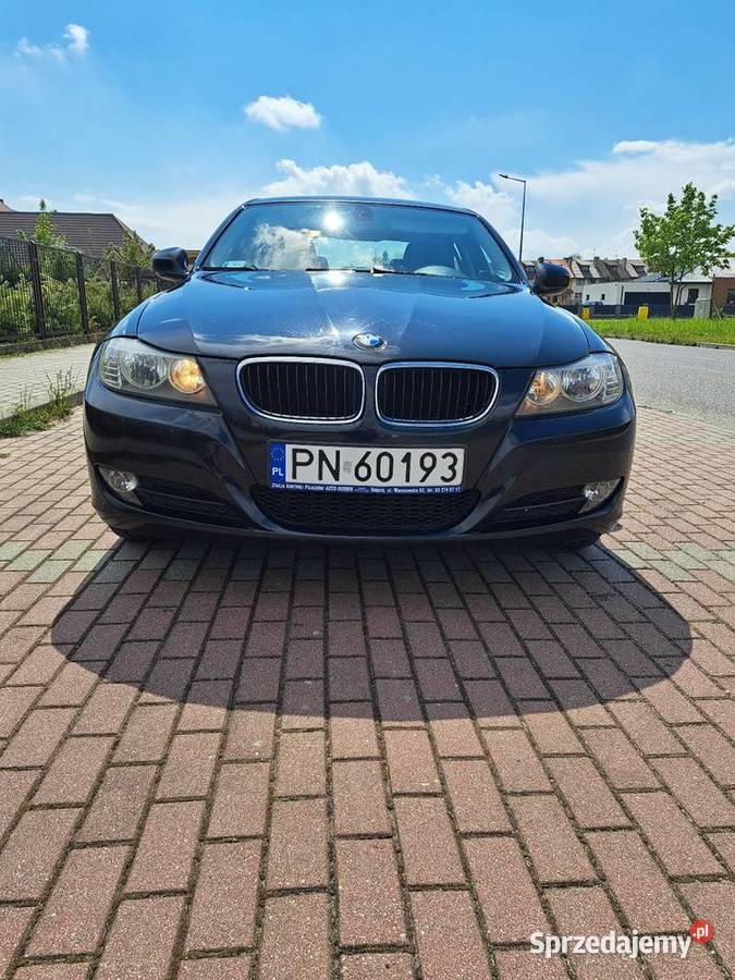 BMW E90 318d 143 2010rczarny ogranicznik prędkości