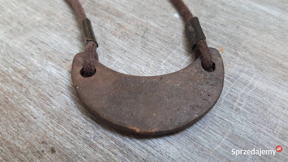 Naszyjnik ceramiczny ręcznie wykonany Naszyjniki sprzedam