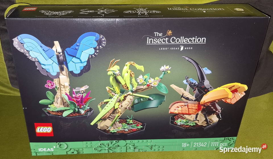 Nowe klocki LEGO Ideas 21342 Kolekcja owadów Lego Kraków