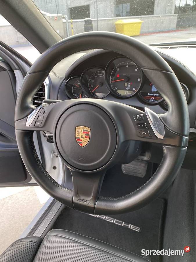 Porsche Cayenne II 30 Diesel Salon Bezwypadkowy Rok produkcji 2014 śląskie Sosnowiec sprzedam
