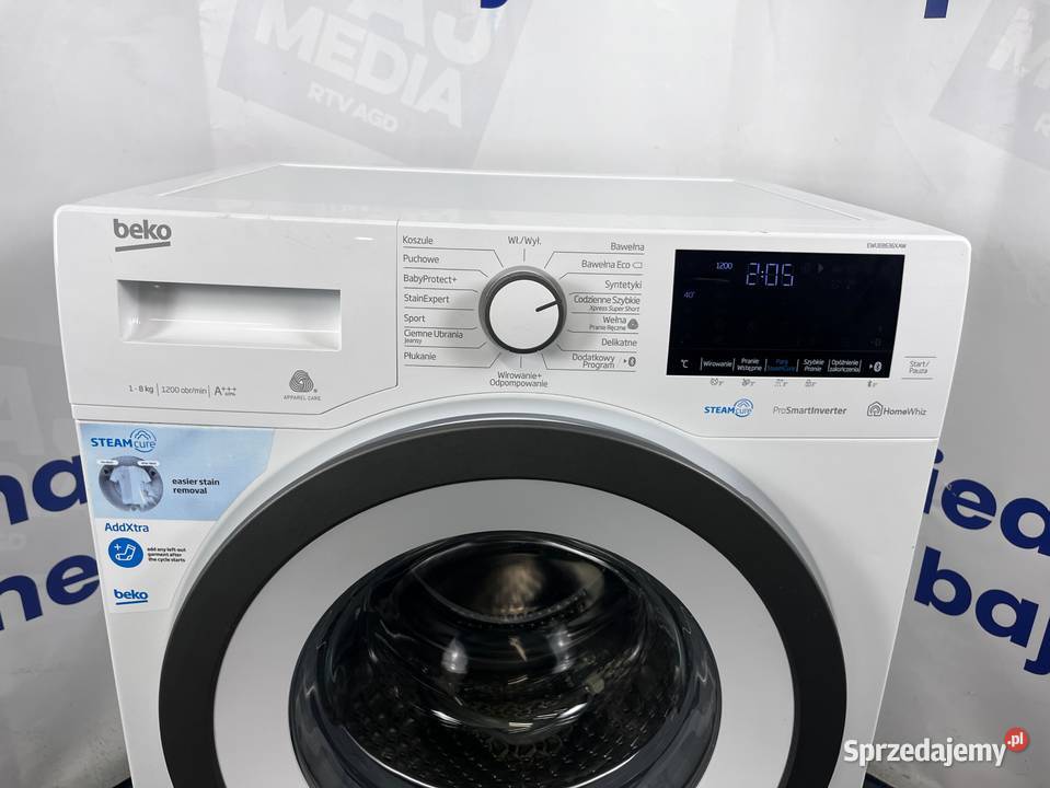 Pralka Beko Roczna Duża Pojemność Eco 8 1200 A Wiejca sprzedam