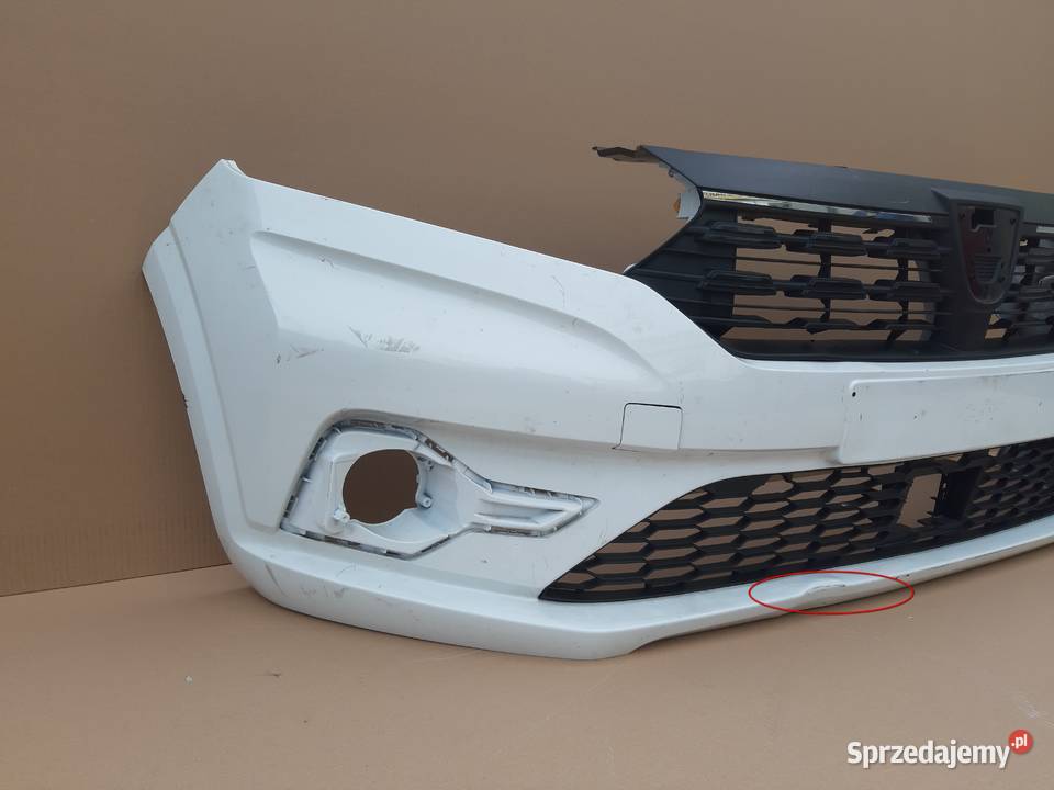 DACIA SANDERO III ZDERZAK PRZÓD PRZEDNI GRILL osobowe Trzciel sprzedam