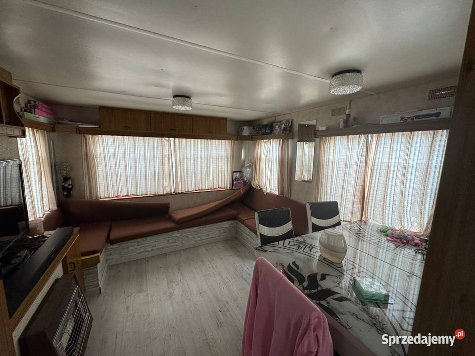 Domek holenderski angielski przyczepa Niechorze