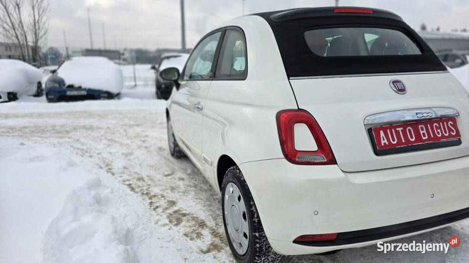 Fiat 500 ledy super stan zarejestrowany biała 500 pomorskie Lębork