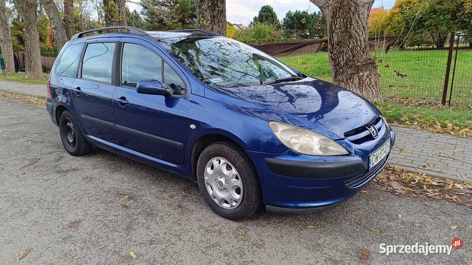 Peugeot 307 16HDi 90 2005r Polski Salon dolnośląskie Wrocław